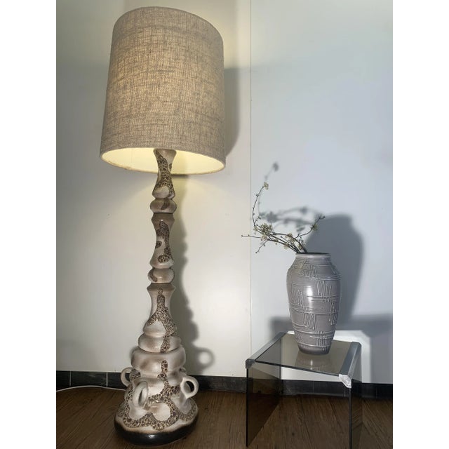 Vintage Ceramic Floor Lamp from Kaiser Idell / Kaiser Leuchten For Sale - Image 12 of 13