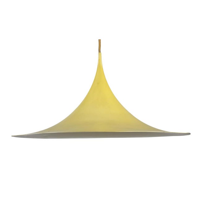 Tulip' model metal chandelier. Prod. FOG & MORUP (attributed) Denmark, ca. 1970 102x60x60 cm Good conditions! Up to 250V...