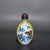 Late 19th Century Cloisonné Enamel Snuff Bottle With Landscape Scene, 63g For Sale - Image 4 of 7