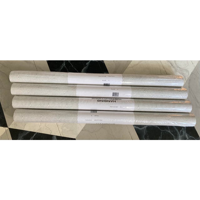 Schumacher Bark 5007591 Fog Wallpaper From Drawn From Nature Collection - Set of 4 Double Rolls For Sale - Image 12 of 15