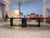 Wood Italian Modern Executive Table in Black Finish by Tecno, 1994 For Sale - Image 7 of 18