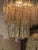 Metal Murano Fume Tronchi Glass Chandelier For Sale - Image 7 of 8