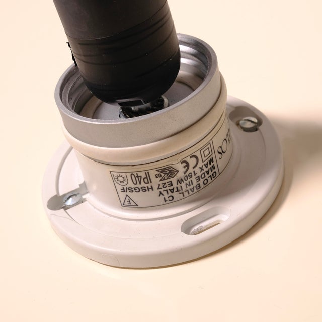 Metal Glo Ball C1 Ceiling Lamp from Flos, 1990s For Sale - Image 7 of 13