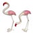 Mid-Century Modern Sergio Bustamante Paper Mache Life Size Flamingo’s, Mexico 1960 For Sale - Image 3 of 13