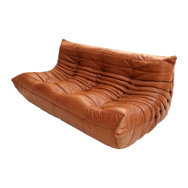 Togo Living Room Set by Michel Ducaroy for Ligne Roset, Set of 5 For Sale - Image 6 of 8