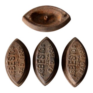 Antique Sad Irons Collection - Set of 4 For Sale