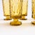 Fostoria Pebble Beach Yellow Water Goblets - Set of 5 For Sale In San Francisco - Image 6 of 9