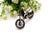 Miniature Articulated Silver Motorcycle For Sale - Image 4 of 5