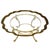 Metal Vintage Hollywood Regency Swan Coffee Table in the Style of LaBarge For Sale - Image 7 of 8