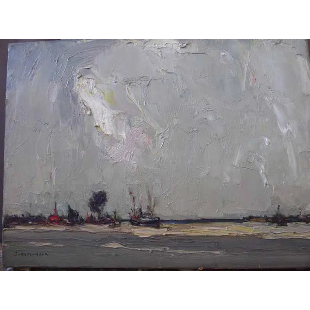 Marine Painting by John Michaux For Sale - Image 4 of 7