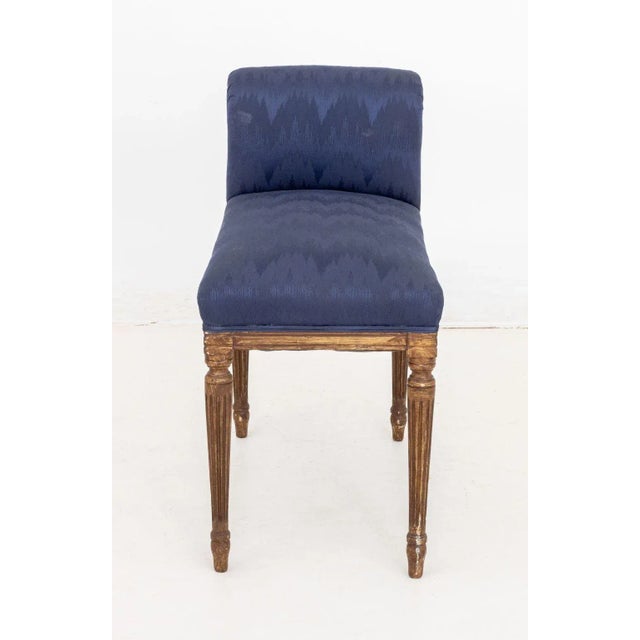 Louis XVI Style Upholstered Window Seats, Pair For Sale - Image 4 of 5