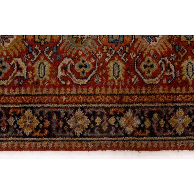 Textile Persian Heriz Runner, 8' 10" X 2' 3" For Sale - Image 7 of 9