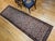 Vintage Malayer Runner Rug, Hand-Knotted Wool, Geometric Pattern, 3x9, Ivory & Blue For Sale - Image 13 of 13