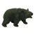 19th Century Black Forest Carved Wood Figurine of a Bear With Glass Eyes For Sale