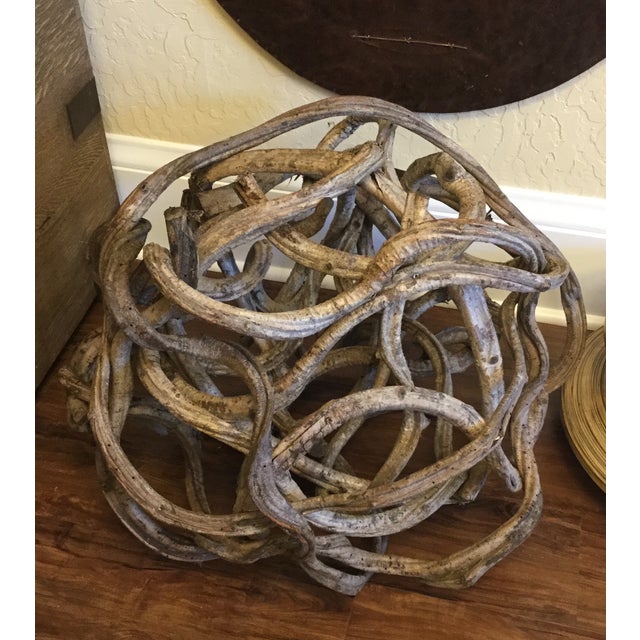 Large Woven Vine Sculpture Chairish