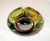 Large Vintage Hand Blown 3 Chamber Murano Art Glass Cigarette Cigar Ashtray For Sale - Image 4 of 13
