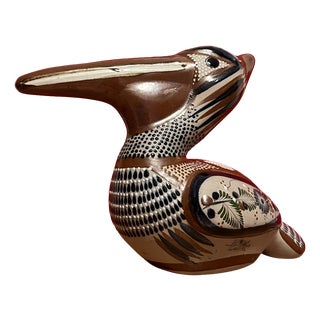 Ceramic Bird by Santana, Tonala, 1980s For Sale