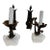 Vintage Spanish Swing Arm Hand Forged Spanish Sconces - Pair For Sale