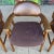 Set of 5 Mid-Century Modern Hon Murphy Miller Walnut Arm Office Chairs For Sale - Image 10 of 12