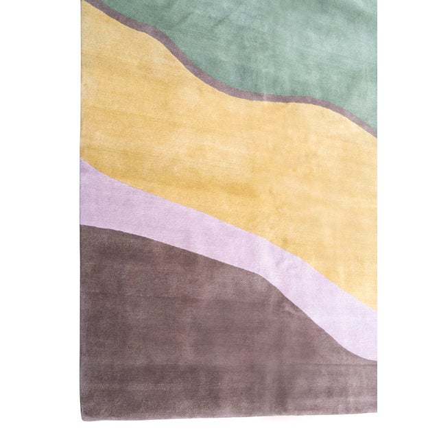 2000 - 2009 Large Hand-Knotted Pure Wool Rug, 2000s For Sale - Image 5 of 18