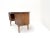 Brown Mid-Century Modern Walnut Desk with Bookshelf Back, 1960s For Sale - Image 8 of 15