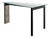 Swedish Contemporary Concrete Desk Console Table in Glass & Metal by Jonas Bohlin for Källemo, 1990s For Sale