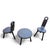 Brutalist Chairs and Side Table, Spain, 1970s, Set of 3 For Sale - Image 5 of 18