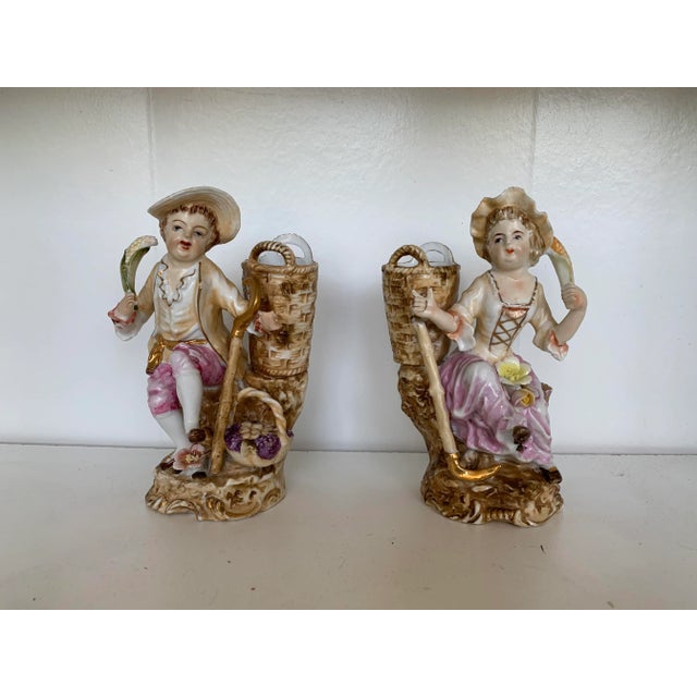 Early 20th Century Figurative Statue -A Pair For Sale - Image 4 of 4