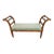 Baker Milling Road Traditional Italian Upholstered Bench For Sale