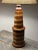 Vintage Large Scale Striped Parquetry Bottle Lamps, a Pair, Circa 1960s For Sale - Image 17 of 18