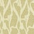Sample - Begonia Wallpaper by Susan Hable in Lime For Sale