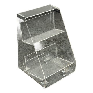 Crate & Kids Acrylic Rolling Book Cart For Sale