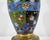 Blue Antique Gold and Emaux Bronze Vase For Sale - Image 8 of 18