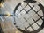 Round Coffee Table in Ebonized Wood and Screen-Printed Glass by Paolo Buffa, 1940 For Sale - Image 3 of 15