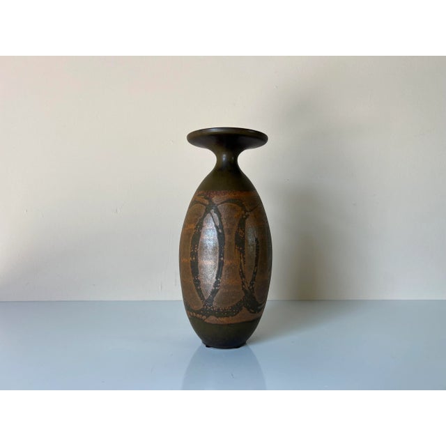 Mid-Century Designs West Pottery Vase/ Sold For Sale - Image 9 of 10