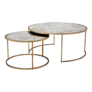 Regina Andrew Anastasia Nesting Cocktail Tables, Set of 2 For Sale