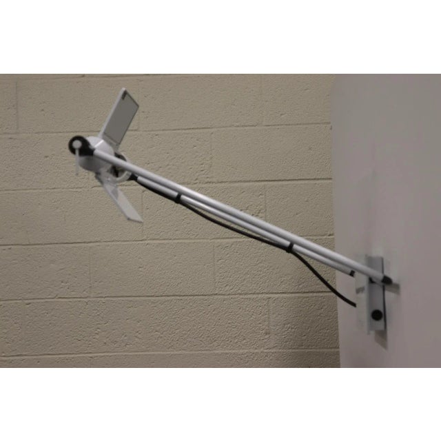 White Lippa 55 1980s Castaldi Wall-Ceiling Lamp White For Sale - Image 8 of 13