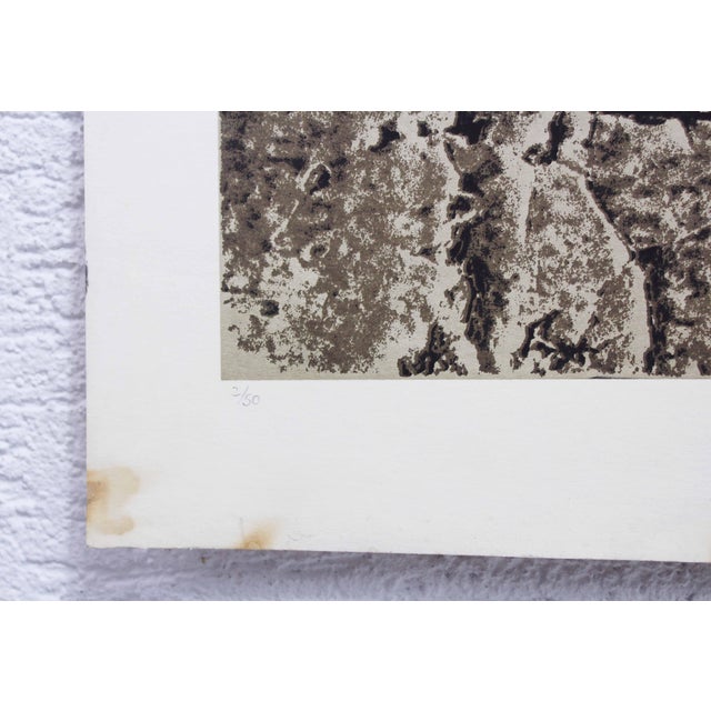 1970s Klaus Littmann, Composition, 1972, Lithograph For Sale - Image 5 of 10