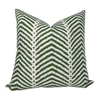 La Jolla Pillow Cover in Green, 20x20 Pillow For Sale