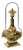 Antique Brass Maritime Ships Lamp with Oval Glass Shade, 1890s For Sale