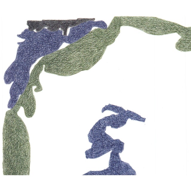 Artist: Monique Prieto Title: Texture Shaping Year: 2002 Signed: Yes Medium: Lithograph Paper Size: 11 x 14 inches ( 28 x...