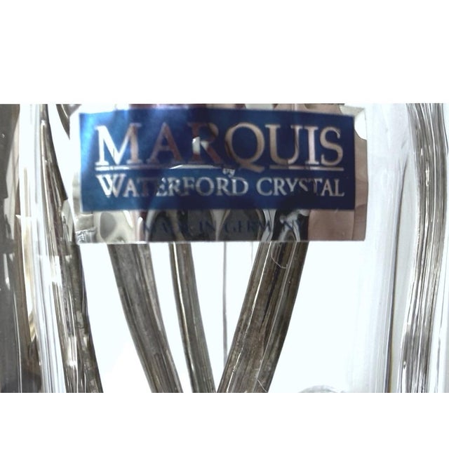 Contemporary Marquis Waterford Crystal Golf Bag Holder W/ 6 Silver-Plated Golf Club Stirrers Made in Germany For Sale - Image 3 of 12