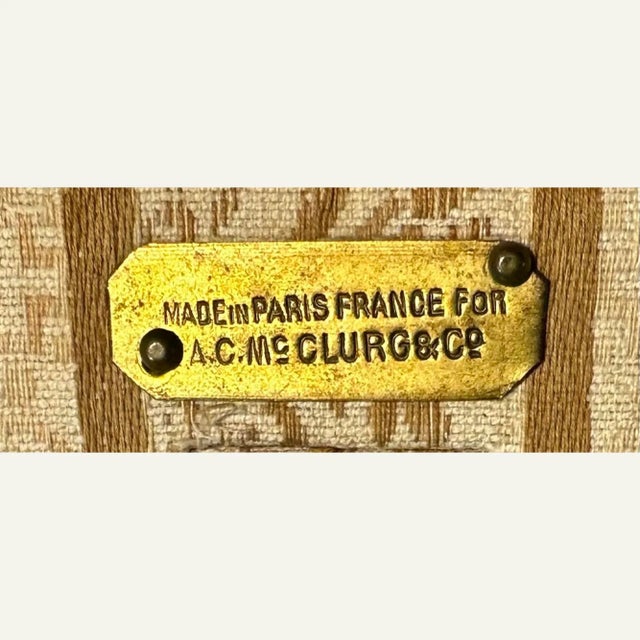 Grand Tour Late 19th Century Grand Tour French Enamel on Copper of the Archangel Gabriel For Sale - Image 3 of 8