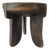 Early 20th Century African Oromo Hardwood Tripod Leg Stool For Sale
