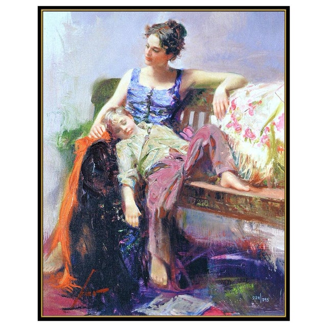 Message us to inquire about custom framing options! (Included for free with every purchase) The artwork here, "Afternoon...
