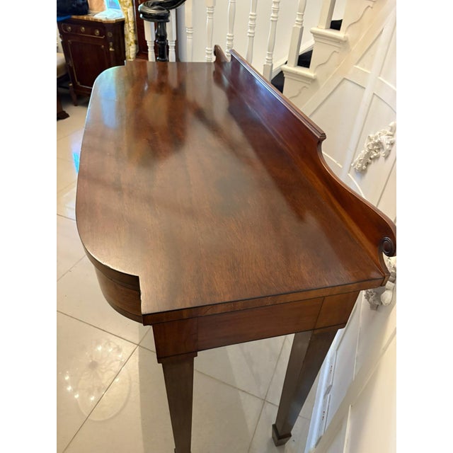 Antique Regency Mahogany Serving or Side Table, 1815 For Sale - Image 9 of 16