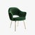 Emerald Saarinen Executive Arm Chairs in Emerald Velvet, 24k Gold Edition For Sale - Image 8 of 8