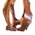 Luis Potosi Ecuadorian Modernist Abstract Carved Wood Sculpture For Sale - Image 10 of 10