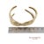 Metal Mid 20th Century Tiffany & Co. 18k(750) Solid Yellow Gold Paloma Picasso Cuff Bangle Bracelet For Sale - Image 7 of 17