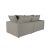 2020s Cali Slate Performance Fabric Modular Loveseat For Sale - Image 5 of 8